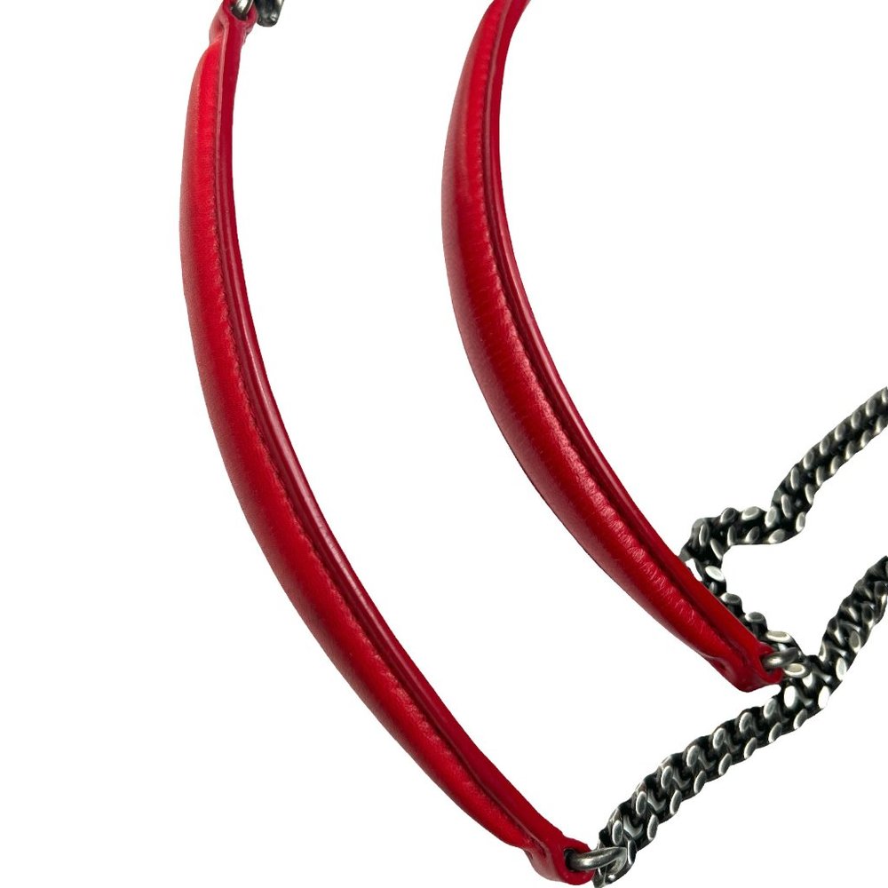 Red Jamie Leather Bag - Picture 11 of 11